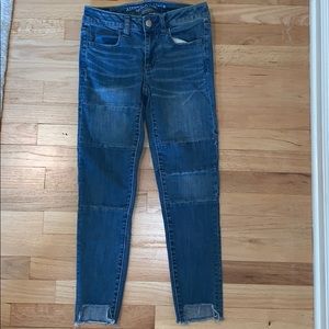 American Eagle Cropped Denim Jeans